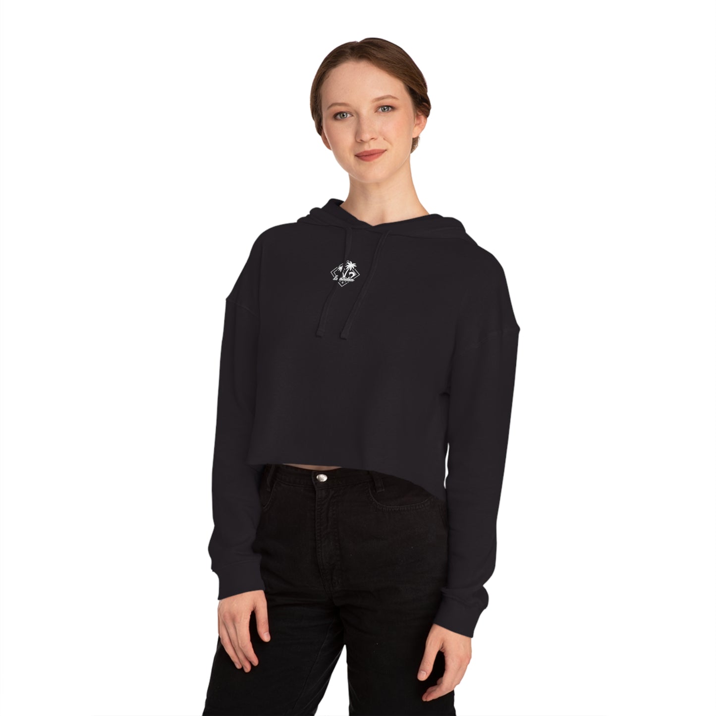Cropped Hoodie - Islander Seven Cropped Hoodie For Women 02