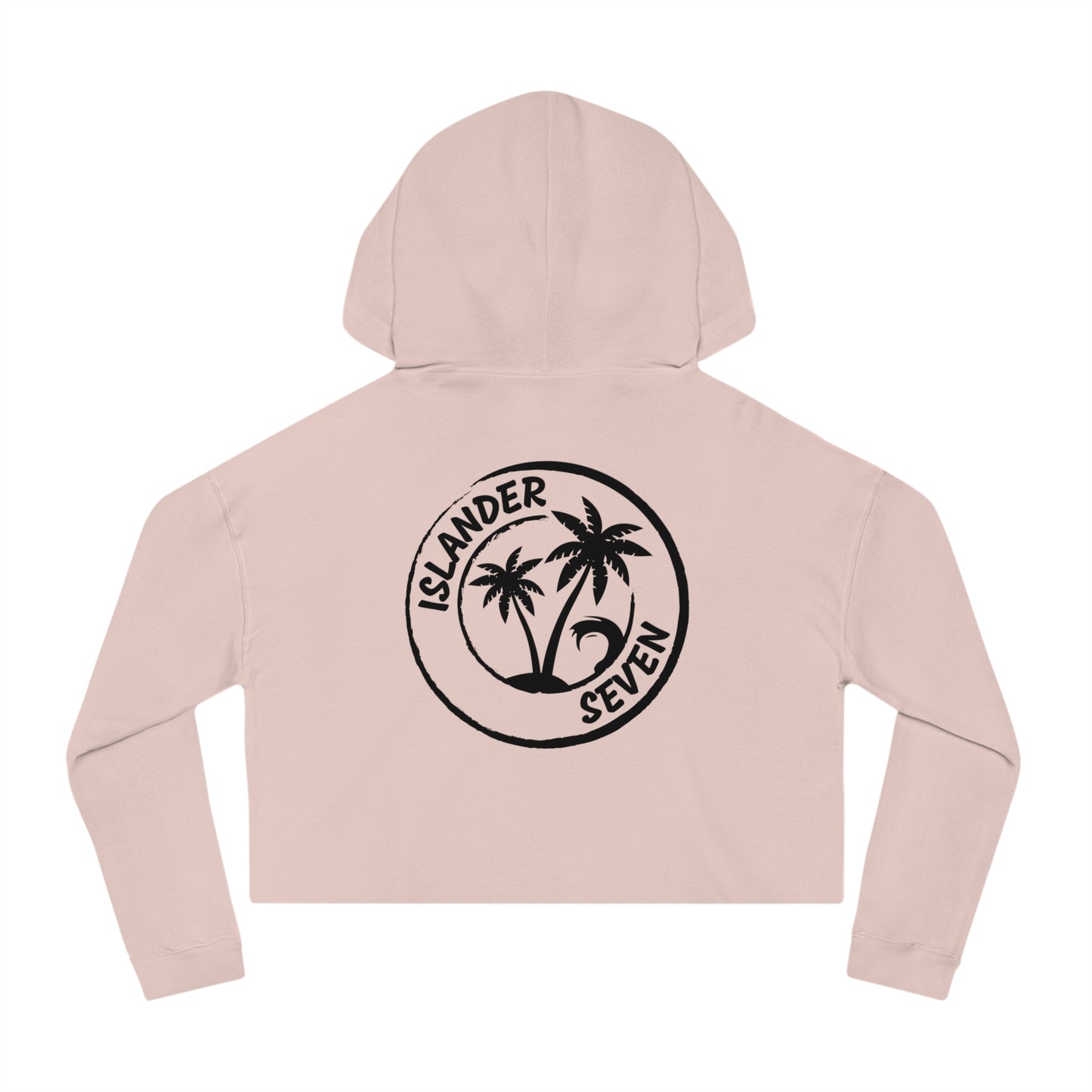 Cropped Hoodie - Islander Seven Cropped Hoodie For Women 02